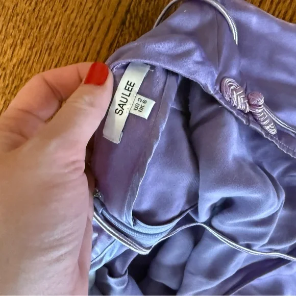 Sau lee Salome Purple gown - Picture 3 of 5